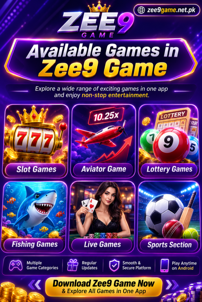 zee9 game available games screenshot